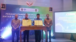 Dukungan BI ,Pemkot Metro lakukan MoU Dengan Kabupaten Kulon Progo