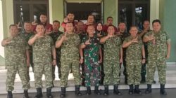 Kodim 0410 Bandar Lampung Menerima Kunjungan Tim Survei Kajian Ketahanan dan Kerawanan Daerah