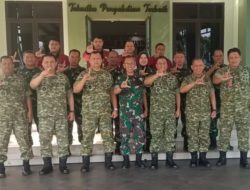 Kodim 0410 Bandar Lampung Menerima Kunjungan Tim Survei Kajian Ketahanan dan Kerawanan Daerah